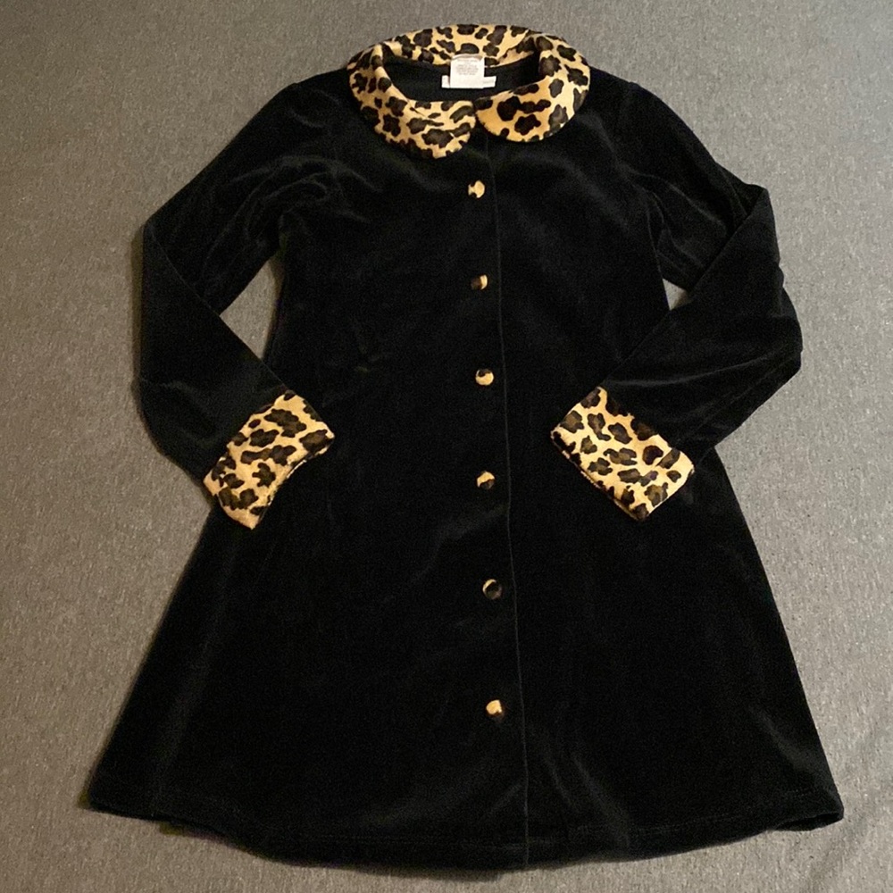 Girl’s Bonnie Jean velvet sweater dress